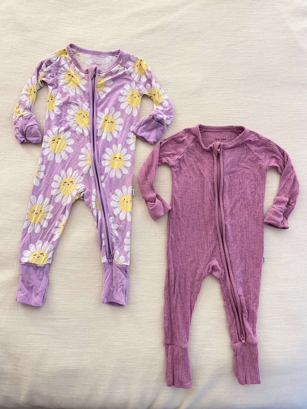 Set of 2 Little Sleepies Zippy - 0-3m